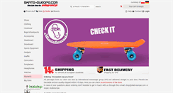 Desktop Screenshot of en.skate-europe.com