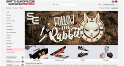 Desktop Screenshot of pl.skate-europe.com
